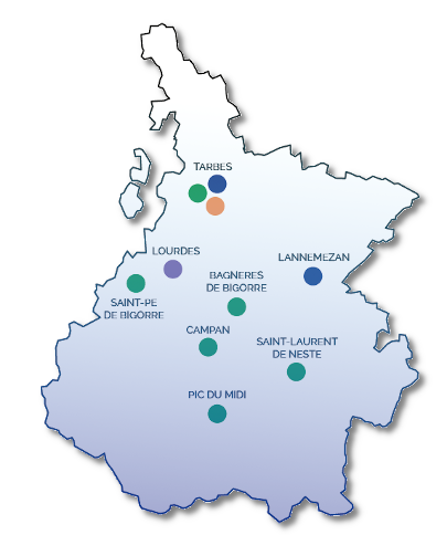 Carte des événements fête de la science 2020